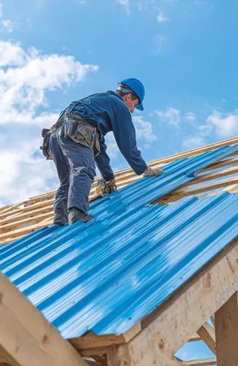 Metal Roof Installation X